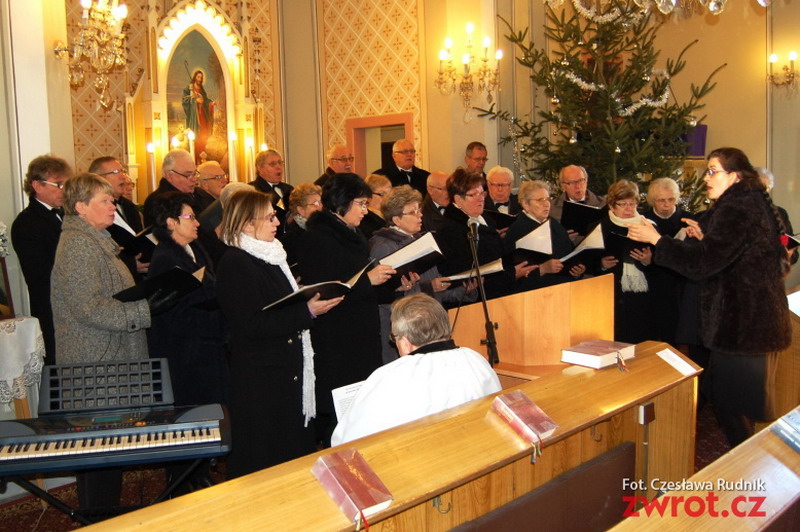 Adventní atmosféra na koncertě ve Stonavě