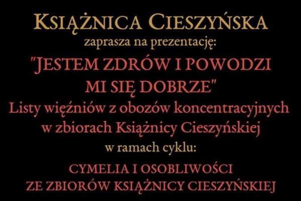 V Książnicy se zaměří na dopisy z německých koncentračních táborů