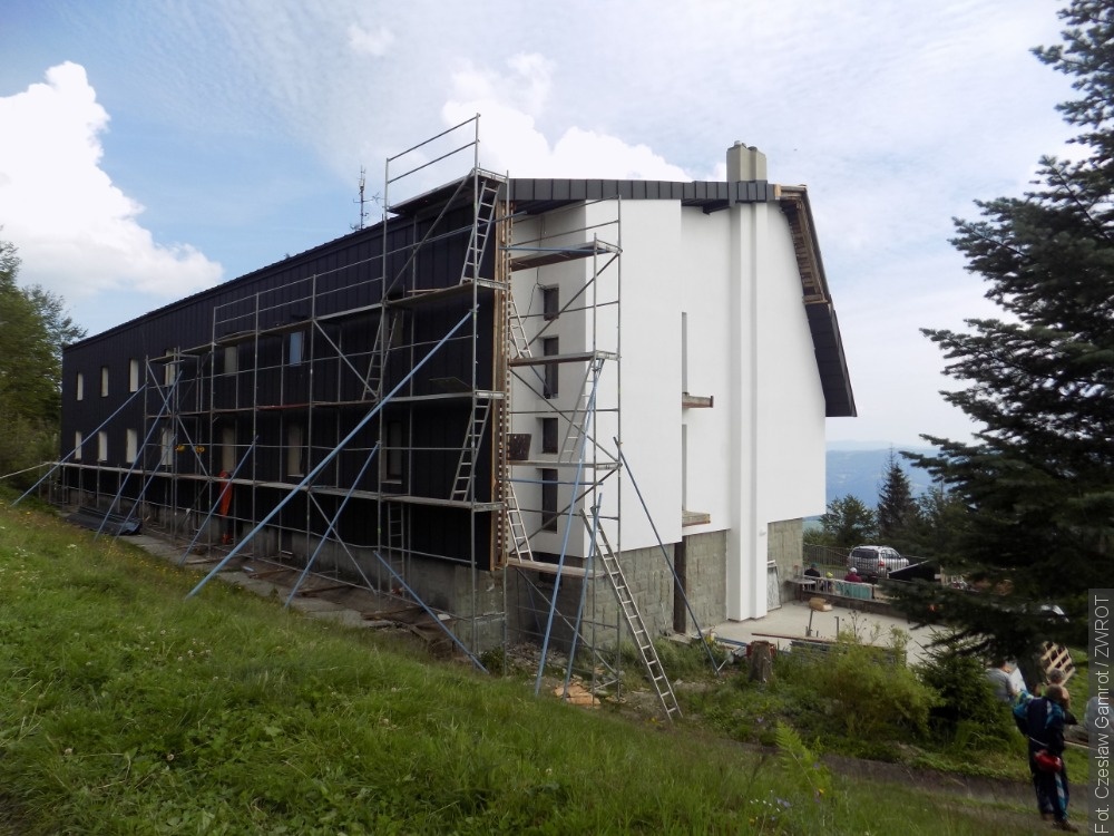 Rekonstrukce turistické chaty na Kozubové už brzy bude hotová
