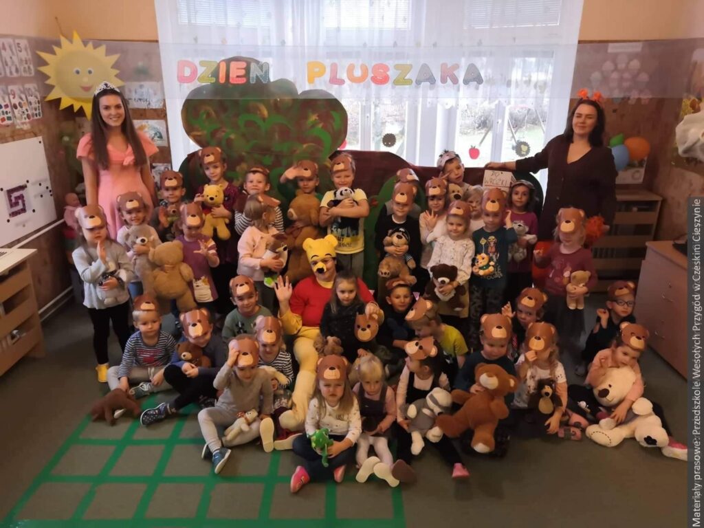 Děti z mateřské školy v Českém Těšíně oslavily Mezinárodní den plyšových medvídků