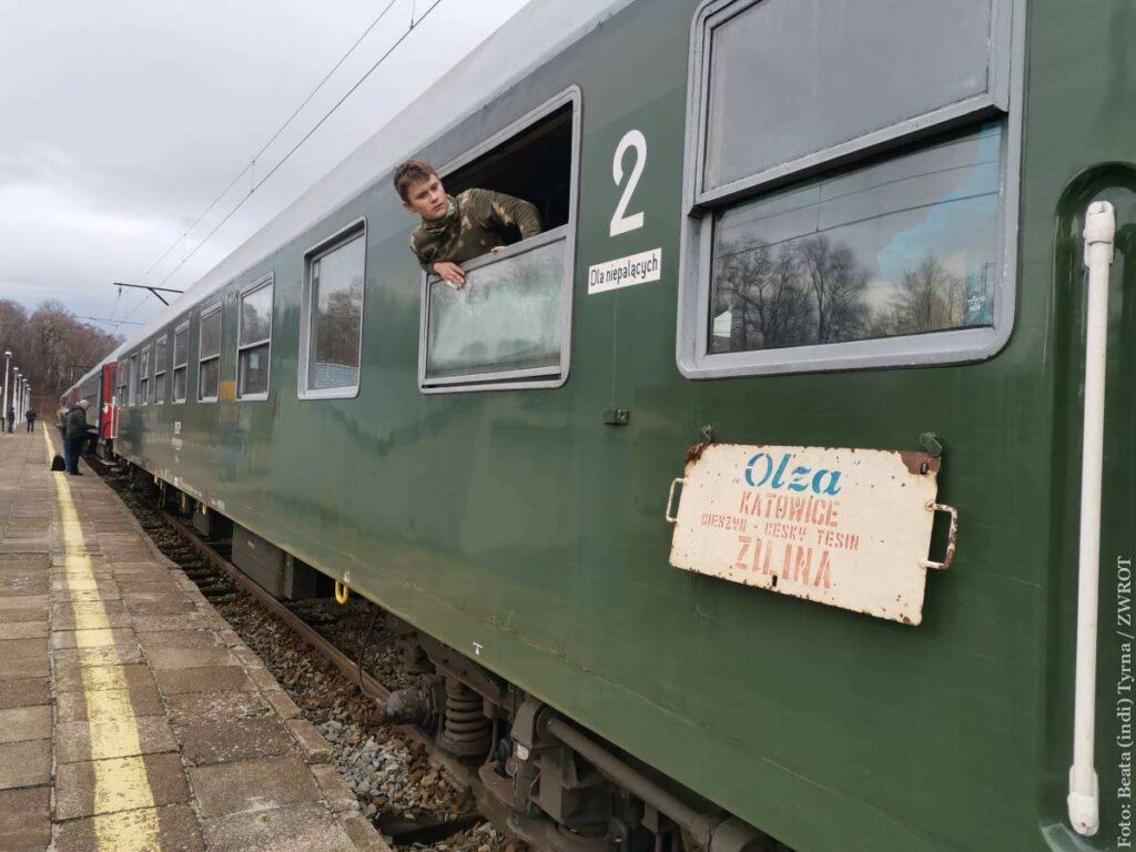 „Vlakem za dobrodružstvím“. Minulý víkend bylo možné se svézt historickým vlakem z Cieszyna
